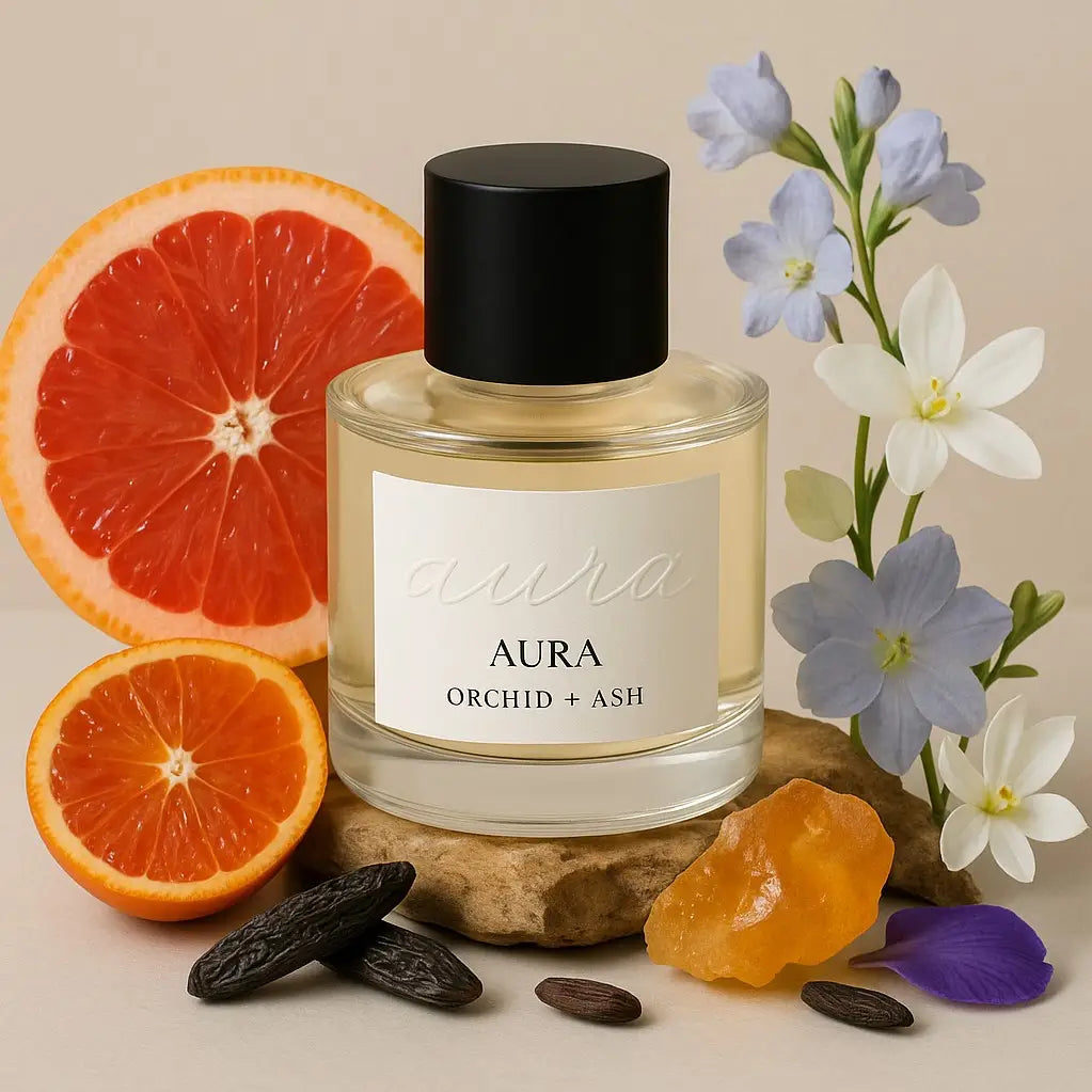 Aura Perfume with Botanical Elegance